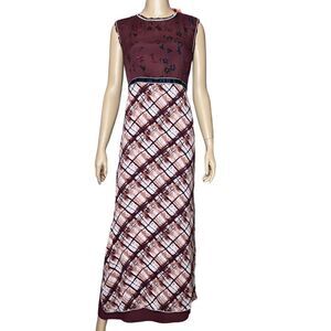 Zara limited edition sleeveless printed dress